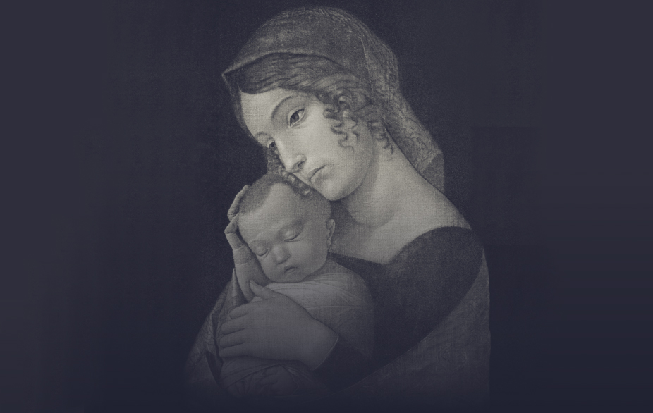 眠る幼子といる聖母 (マンテーニャ): 聖母マリアの受諾の言葉は、聖ヨハネ共同体の霊的インスピレーションの一つです。